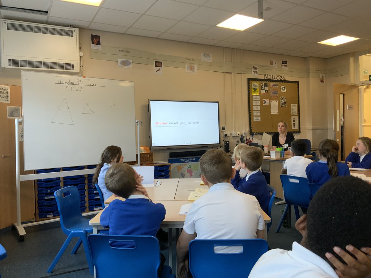 EvelynPrimary's tweet photo. Class 4 have been learning all about manners in Spanish this week! @network_primary https://t.co/9zHaGrYU0Z