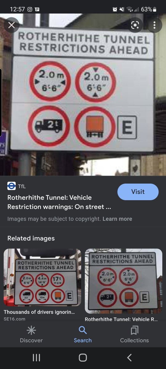 I WON Transport for London Rotherhithe Tunnel Approach Penalty charge notice -They are scamming us for money. Appeal any fines you receive and have them overturned by sending your log book -V5. If your small van is not 2mx2m  Width &amp; Height and not weighing over  2000kg  2ton