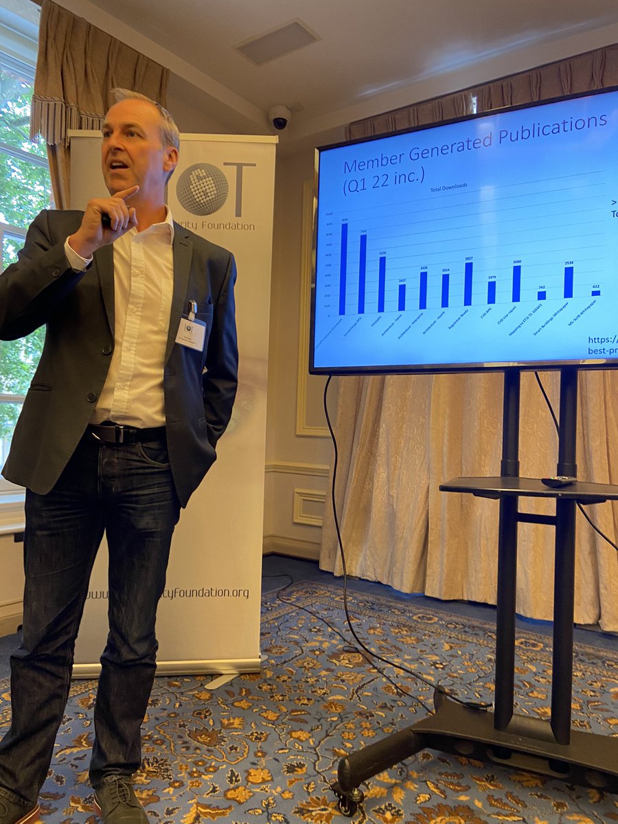 IoT Security Foundation (@news_iotsf) on Twitter photo John Moor <a href="/IoT_SF/">IoT Security Foundation</a> giving a key update at the 32nd IoTSF plenary session in london #iotsf #plenary #iotsecurity John Moor <a href="/IoT_SF/">IoT Security Foundation</a> giving a key update at the 32nd IoTSF plenary session in london #iotsf #plenary #iotsecurity