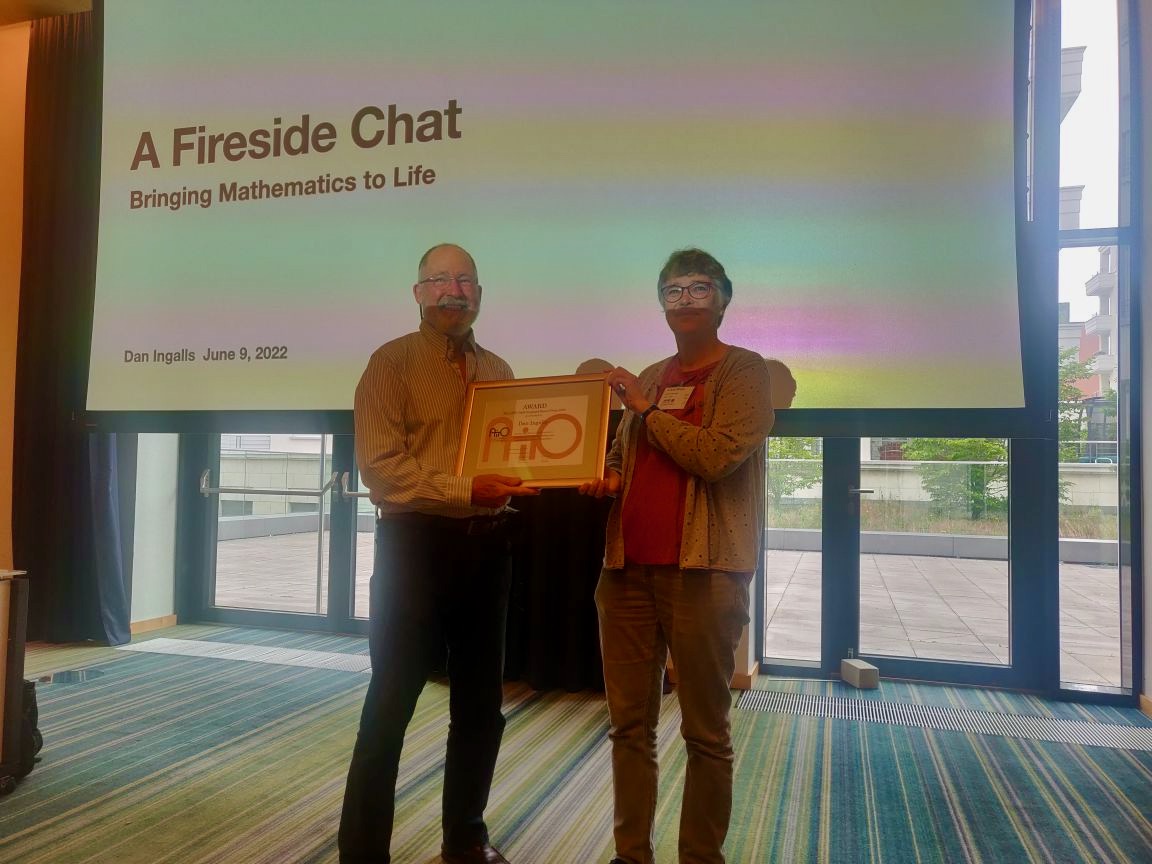 Congratulations, Dan Ingalls, on receiving the AITO Dahl-Nygaard Senior Prize! 👏🏆 <a href="/daningalls/">Dan Ingalls</a> #ECOOP22 2022.ecoop.org/details/ecoop-…