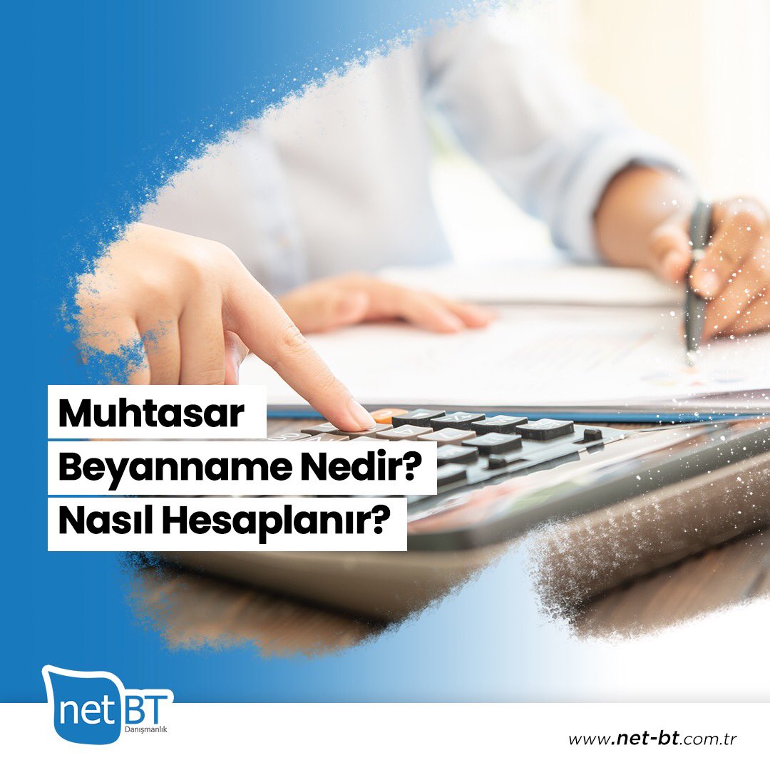 Gelir vergisi beyanı söz konusu olduğunda kişilerin aklında ilk soru şu: Muhtasar beyanname nedir? Nasıl hesaplanır?

Detaylar NetBT blog’da: https://net- bt.com.tr/blog/muhtasar-…

#NetBT #Muhtasar #NetBTBlog #MuhtasarBeyannamesi #MuhtasarBeyannamesiNedir