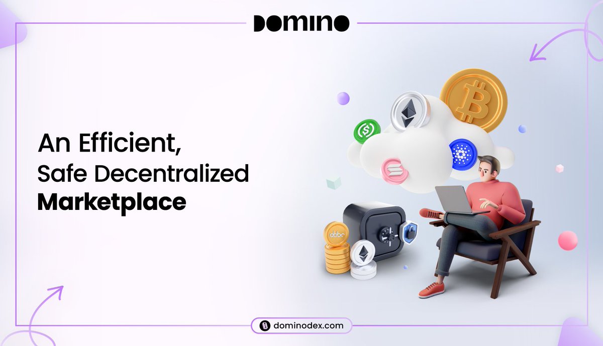 #DOMINODEX is an exceptionally-built decentralized marketplace with enhanced security protocols to trade safely🦺 and efficiently.

Stay tuned🎚 for more details.

#DOMINO #DecentralizedExchange #Blockchain #CryptoSwap #CryptoTrading #DominoSwap