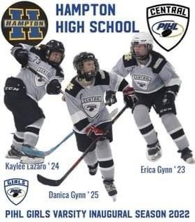 hampton_ice's tweet photo. HUGE shout out to these Hampton girls in the Central Division of the 2022 PIHL Girls Varsity Season!! 
Congrats on your win last night in OT! https://t.co/N1vL2MTXVB