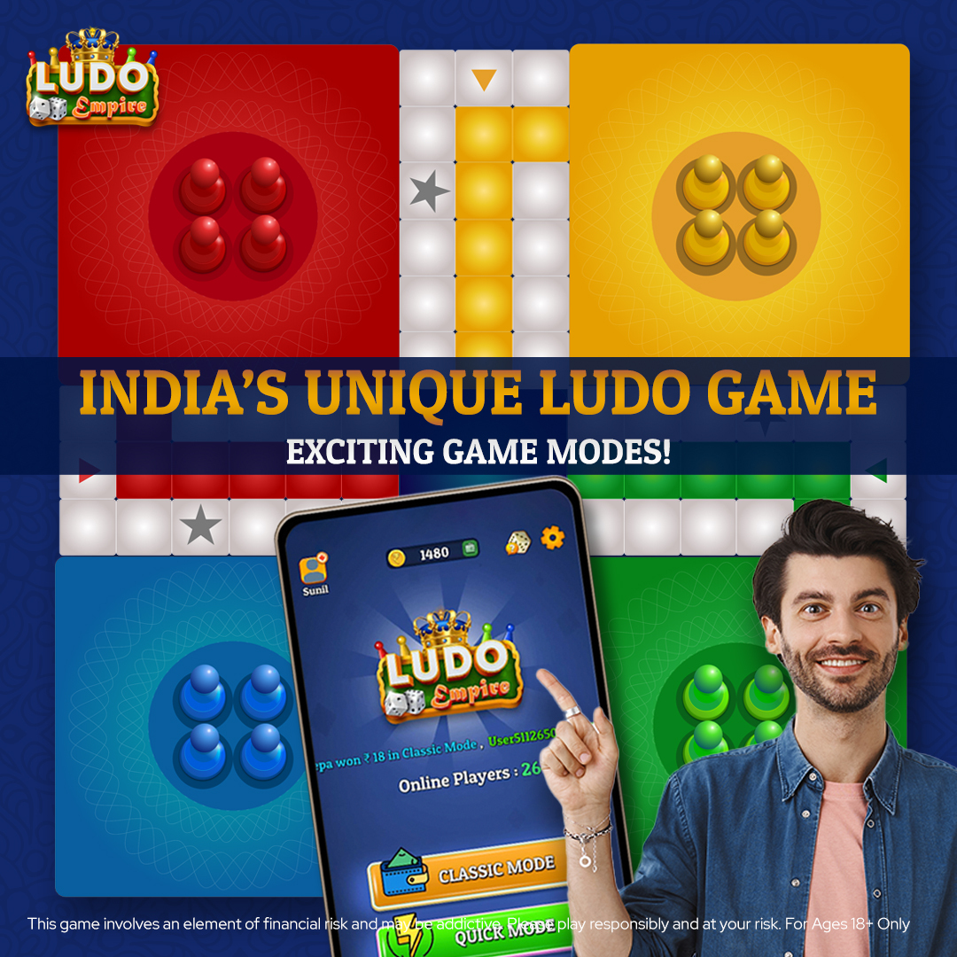 ludoempire's tweet photo. Try our unique Logic Ludo. Luck ke bharose mat raho.

Download now - https://t.co/2Fxd25rtjk

#ludo #Ludoempire #gamer #trending #onlinegame #gamerforlife #skills #gaming #instagaming #mobilegames https://t.co/i5AUkcgdMu