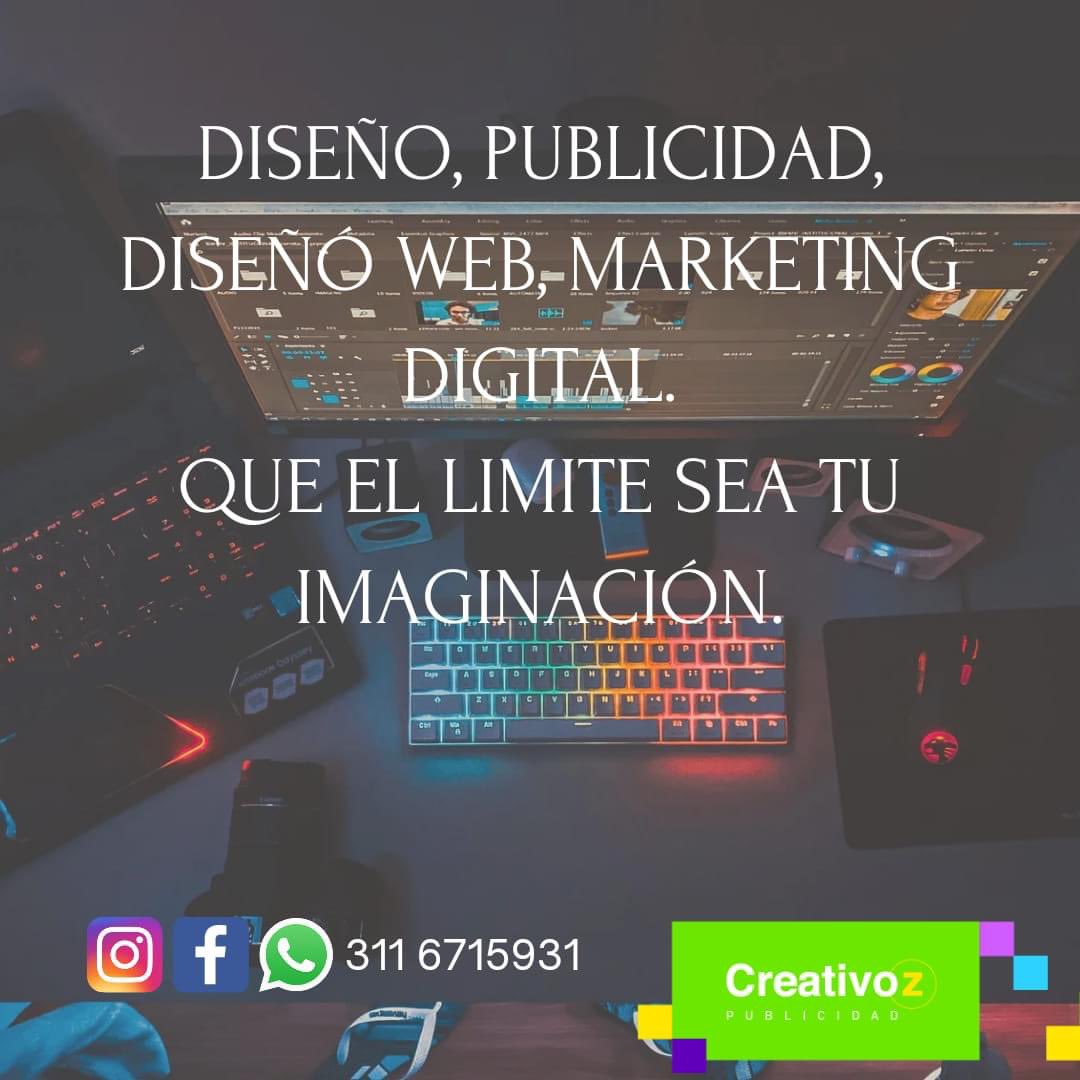 Creativo_Z's tweet photo. 🖱📣✅Social Media  Diseño de Contenidos para Redes Sociales https://t.co/amf63Qk3Gq 📱🖥👍👀 3116715931 #diseñografico  #diseñoderedessociales  #marketingdigital #agenciademarketing #agenciadediseñografico https://t.co/cMwOyzTF7U