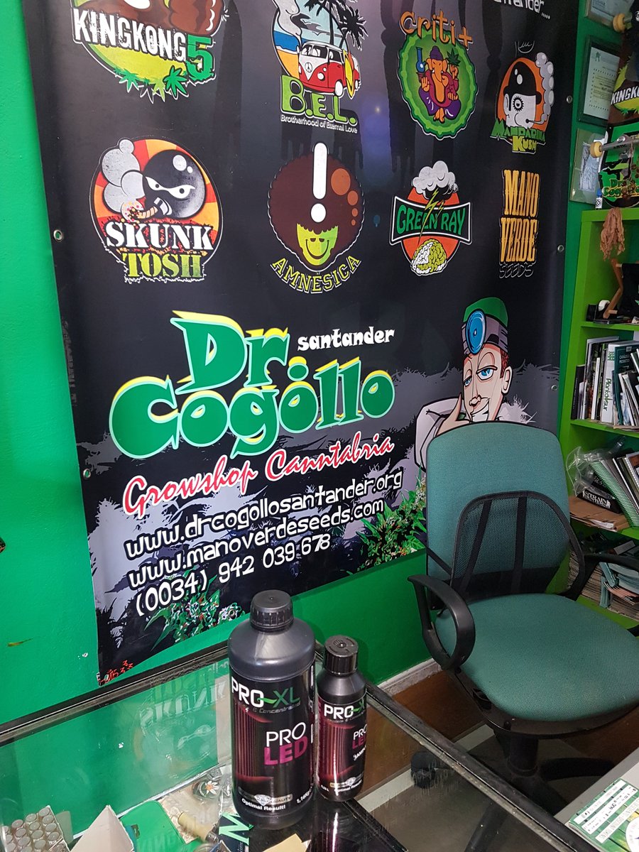 ProXL_Spain's tweet image. En @DrCogollo ya podéis encontrar nuestro nuevo #Fertilizante específico para #CultivoLed #ProLed.
También disponen de toda nuestra amplia gama de productos.
Que no se diga que en Cantabria no están a la última.