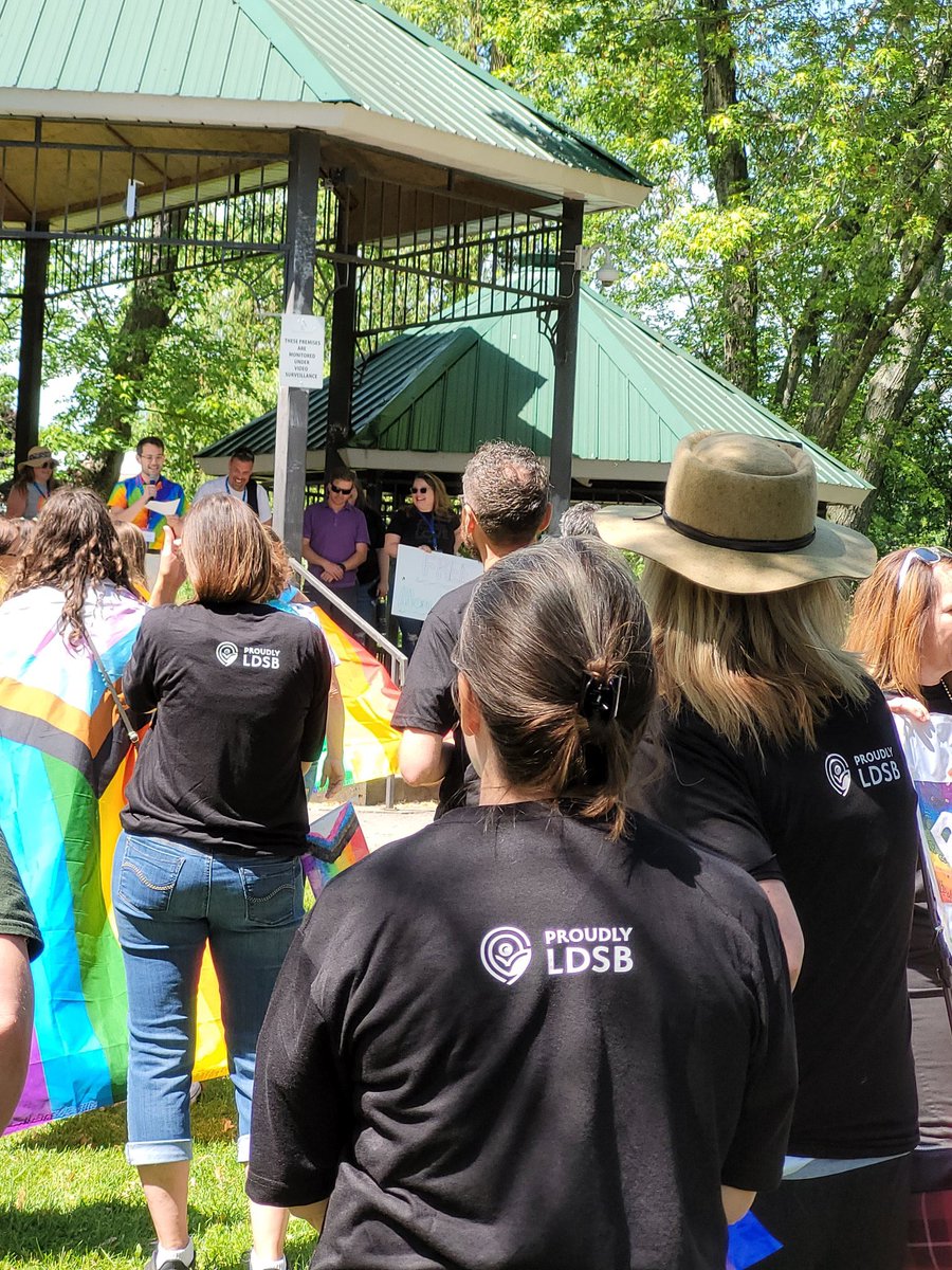 LimestoneDSB's tweet photo. Hey peeps! The LDSB-designed rainbow-Pride shirts are now up on on the LDSB merch store. Go through staff web portal to order. https://t.co/1XGn4b3Cs4 See you June 18 @ Kingston Pride parade. #seeyourselfinlimestone https://t.co/r9k9EVsBfc