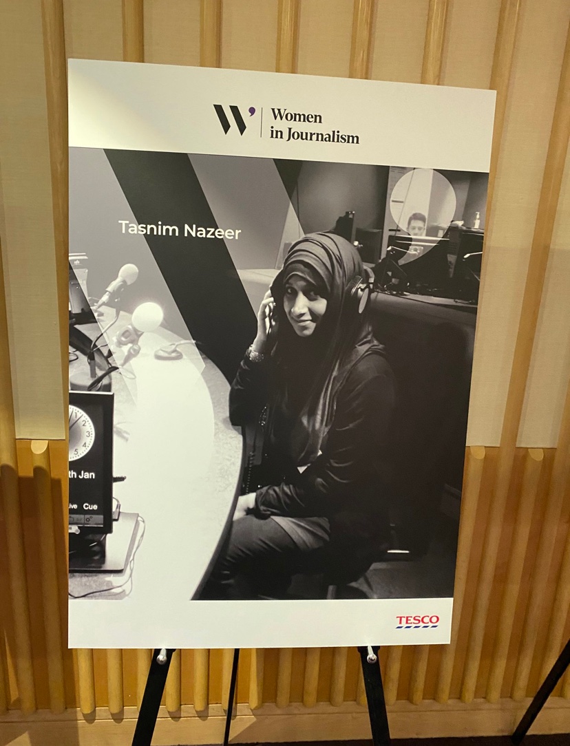 TasnimNazeer1's tweet image. Really honoured to be featured as one of Women on Journalism’s @WIJ_UK inspirational journalists in the exhibition today! 😊🎥✍️❤️ #womeninjournalism