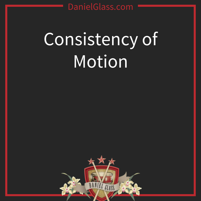 DanielGlass's tweet photo. Consistency of motion will equal consistency of sound. If you train yourself to strike a surface the same way every time, you will create an ARTICULATION that is consistent. It’s all about the set up. https://t.co/1MYHtc06Z9
