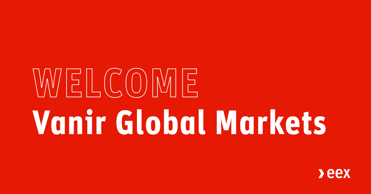 eexgroup's tweet photo. We’re delighted to welcome Vanir Global Markets as our new broker on our EEX Japan Power market. We look forward to working with them #BuildingMarketsTogether! https://t.co/4rUM0ZpI2u