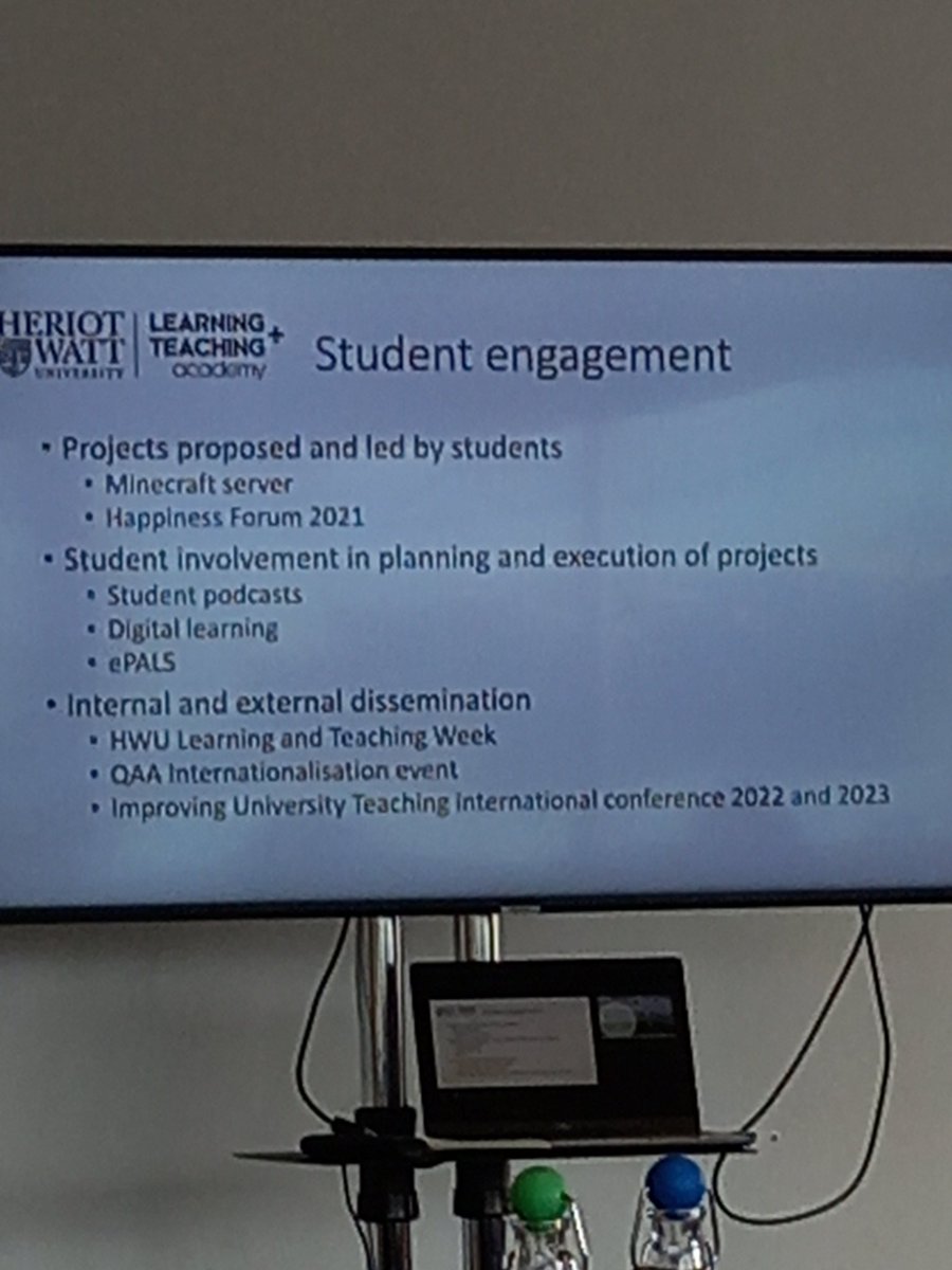 Some brilliant examples of student engagement projects at <a href="/LTA_HWU/">HWU Learning & Teaching Academy</a>, many of which have been suggested by the students themselves. #ETConf22 <a href="/HeriotWattUni/">Heriot-Watt University</a>