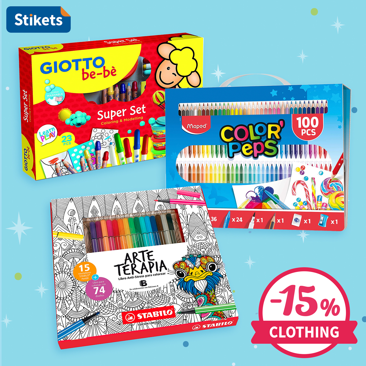 StiketsFrance's tweet photo. L'art n'a pas d'âge et ses bienfaits non plus. Il stimule la créativité des bébés et des adultes, améliore la mémoire, stimule la concentration, renforce l'auto-estime et réduit le stress. Découvrez  plein d'activités à partager avec vos enfants : https://t.co/aLhAZy5yxr https://t.co/LpAYEzdnAs