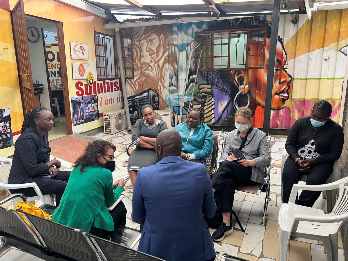 UN Trust Fund to End Violence against Women (@untrustfundevaw) on Twitter photo Last month, with <a href="/Sida/">Sida</a> we visited #UNTF grantees in Kenya: <a href="/CREAWKenya/">CREAW Kenya</a>, <a href="/RCKKenya/">Refugee Consortium of Kenya (RCK)</a> and <a href="/womenchallenged/">WCC Kenya</a>, women’s rights and women-led organizations who are leading #EVAW work across the country.
1/ Last month, with <a href="/Sida/">Sida</a> we visited #UNTF grantees in Kenya: <a href="/CREAWKenya/">CREAW Kenya</a>, <a href="/RCKKenya/">Refugee Consortium of Kenya (RCK)</a> and <a href="/womenchallenged/">WCC Kenya</a>, women’s rights and women-led organizations who are leading #EVAW work across the country.
1/