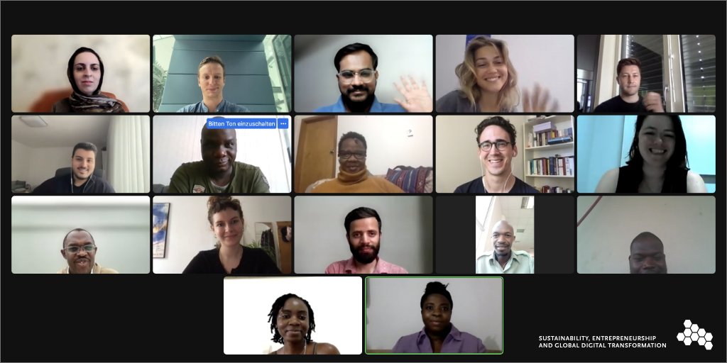 How can online platform work be shaped #sustainably? SET's first research sprint just started! 12 international fellows team up with local practitioners to develop #policy recommendations for a fair #digital labour market in Ghana & Kenia. 💡Learn more: hiig.de/en/project/dig…