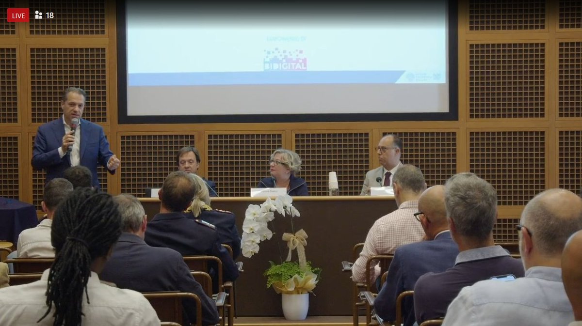 Al via il Biella Digital Summit. 
Potete seguire il panel con <a href="/ericsson/">Ericsson</a> e <a href="/Infratel_Italia/">Infratel</a>  al seguente link: m.eric.sn/19iE50Jtqxk