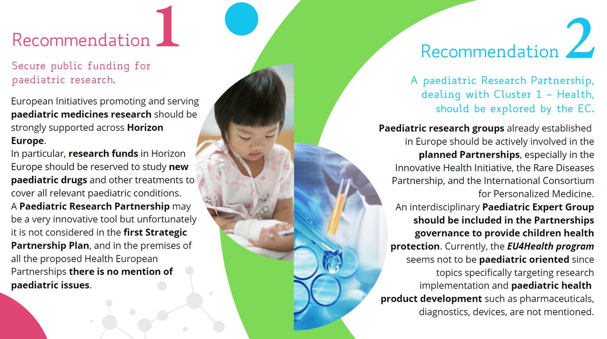 🗣️Children and young adults need adequate medicines! 
In our Manifesto for Paediatric Research you can find recommendations to promote more pediatric and #orphan medicines. 
ℹ️ eptri.eu/research-engag…

#childrenfirst #eptrimanifesto #eptripaediatricmanifesto #research