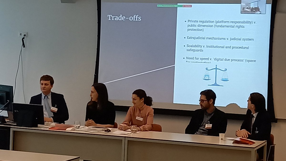 Pietro Ortolani (@pietroortolani) on Twitter photo Great panel on content moderation with <a href="/Enguerrand_M/">Enguerrand Marique</a> <a href="/GellertRaphael/">Raphaël Gellert</a> <a href="/BloemeAnna/">Anna van Duin</a> Elena Ontanu Pieter Wolters <a href="/N_Appelman/">Naomi Appelman</a> Great panel on content moderation with <a href="/Enguerrand_M/">Enguerrand Marique</a> <a href="/GellertRaphael/">Raphaël Gellert</a> <a href="/BloemeAnna/">Anna van Duin</a> Elena Ontanu Pieter Wolters <a href="/N_Appelman/">Naomi Appelman</a>