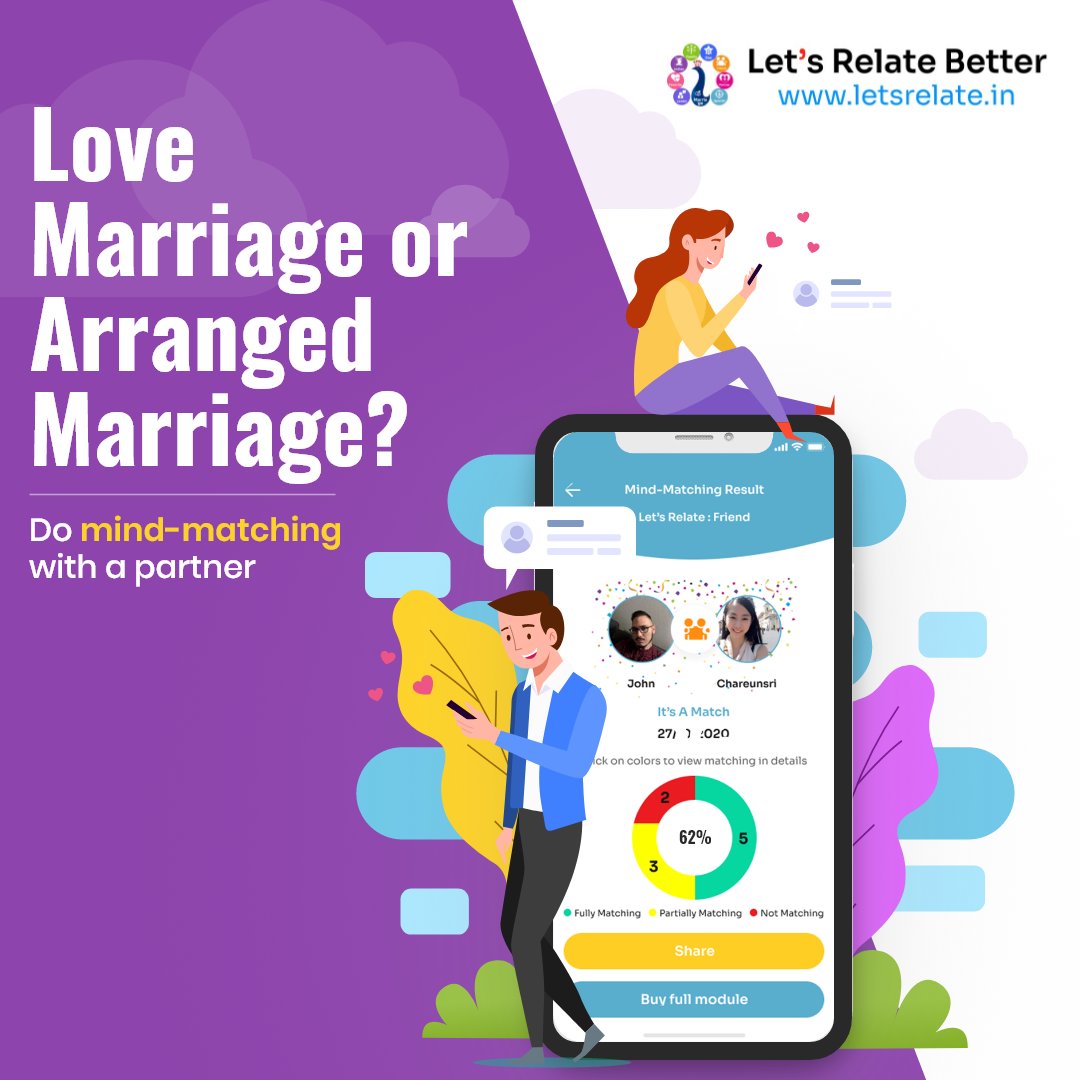 LetsRelate_App's tweet image. Mind-match Marriage - mailchi.mp/letsrelate.in/…
