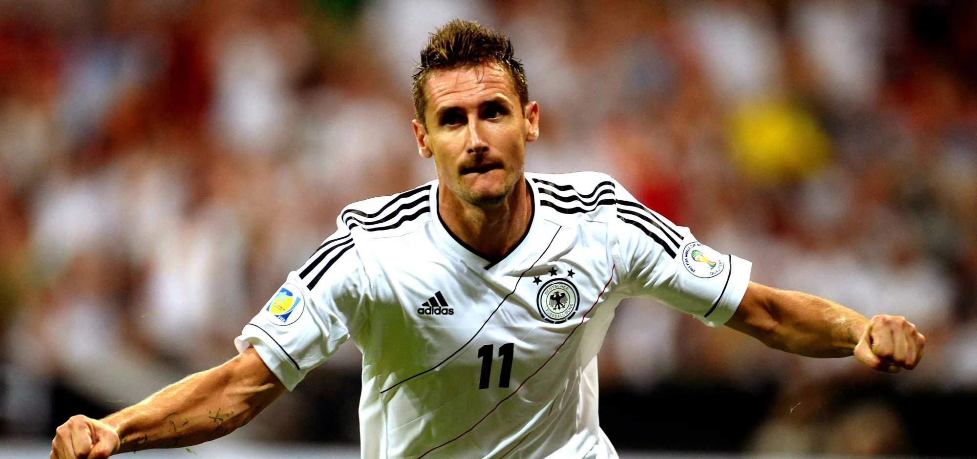The man who made me love watching football. Happy Birthday Miroslav Klose 