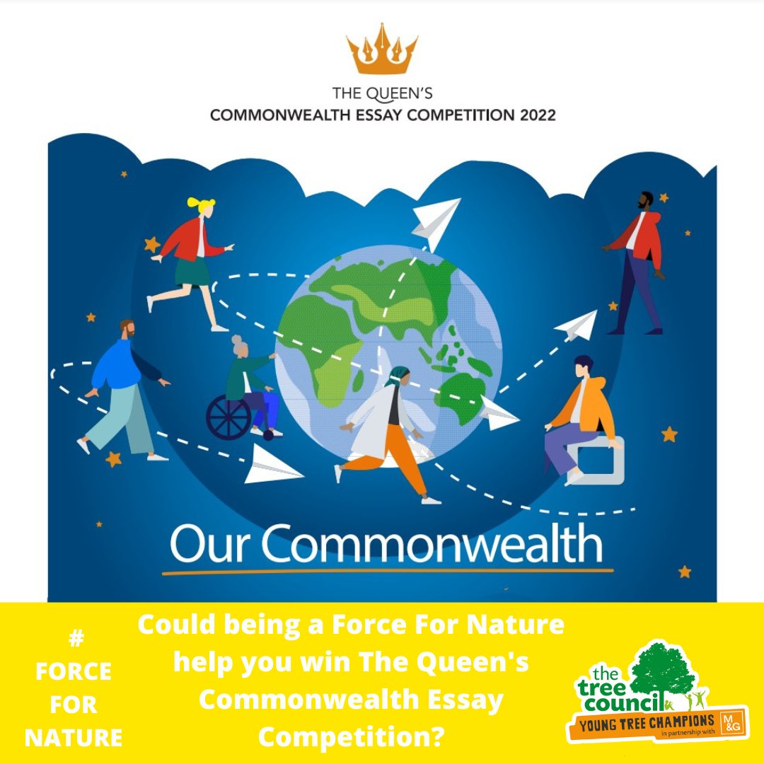 💡 Calling all schools! ✍️ The Queen's Commonwealth Essay Competition will be open until 30 June. Could your students wow the judges with an essay about being a #ForceForNature? 👉 bit.ly/3O1Wem5https:/… #Schools #School #Competition #Teachertips #Teachers #TeachShare #QCEC2022