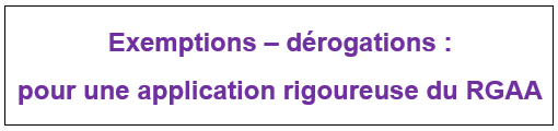 accnumVH's tweet image. Exemptions – dérogations : pour une application rigoureuse du RGAA
Découvrez l’article : certam-avh.com/fr/dossiers-th…
#AccessibilitéNumérique #a11y #A11yParis #A11yParis2022