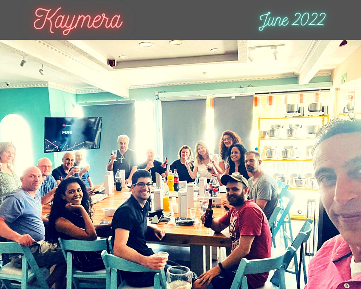 KaymeraTech's tweet photo. Things you learn about your team at non-formal company events ... well, maybe we won't be opening a restaurant any time soon 👩🍳
but we are definitely on the right track with #cybersecurity #kaymera #secureos #securemobility #team #events 🚀 https://t.co/vPuhptVwxB