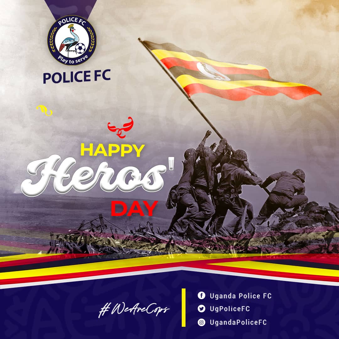 A very Happy National Heroes Day to everyone! #WeAreCops #HeroesDay2022