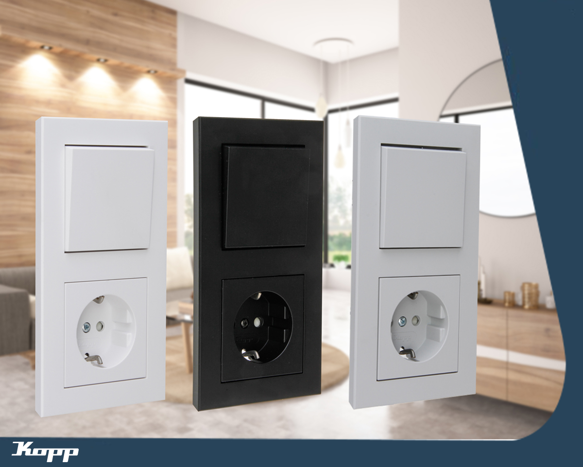 HeinrichKopp's tweet image. Moderne Leichtigkeit, die in jedes #Wohnambiente passt: #Schalterprogramm HK07 Pure, demnächst erhältlich in den neuen Farben Matt arktisweiß, Matt grau und Matt schwarz

#Kopp #Elektrotechnik #Energiemanagement #Interior #Interieur #Fachhandel