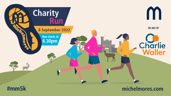 MichelmoresLaw's tweet photo. Now booking!

The Michelmores Charity Run 5k returns on Thursday 8 September at @powderhamcastle.

🐦 Early bird tickets available! 

🏃Sign up here: https://t.co/3ymO2vBT0Q

@CharlieWallerUK #charityrun #mm5k 👟🏃‍♀️🎽💙 🌳 🦌 🏰 https://t.co/Fg0J5VIJxG