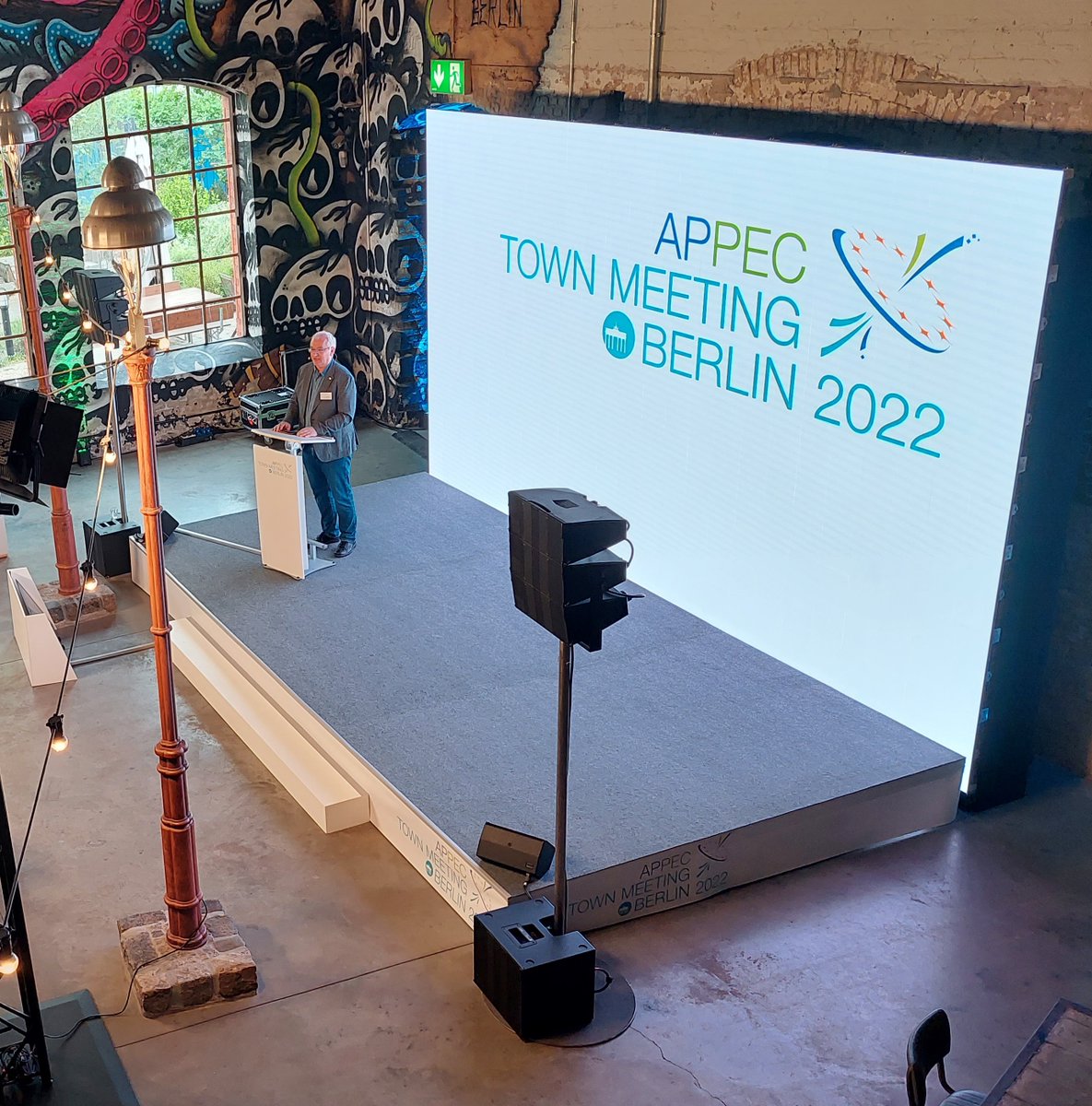Just a few impressions from the welcome at the APPEC Town Meeting...