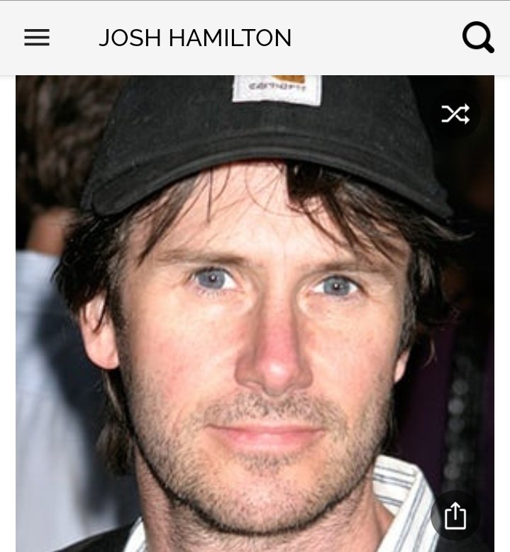 Happy birthday to this great actor. Happy birthday to Josh Hamilton 