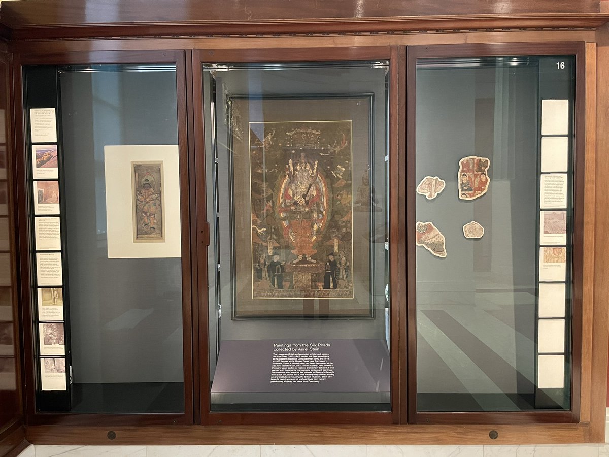 Some of the Chinese paintings and prints now on display in the Hotung Gallery (Room 33) <a href="/britishmuseum/">British Museum</a>. Part of the new rotation until 27 Nov 2022.