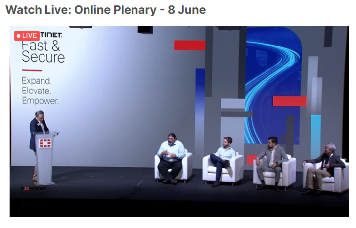cvoilque's tweet photo. We're back at #FastSecure22 with a panel discussion. #Fortinet's Patrick Grillo is joined by Filippo Cassini along with experts from Telefónica, BT and Telenor Sweden.
https://t.co/AaEltHArU1
#FortinetPartner https://t.co/eopMOLnIRk