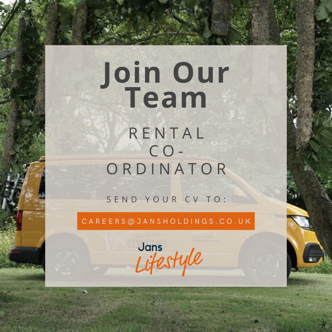 Jans Lifestyle is currently recruiting for a Rental Co-Ordinator to join our team in Belfast.

For more details on the role, visit the website: ow.ly/Us9H50JteKl and send your CV to careers@jansholdings.co.uk.

#WeAreHiring #Recruiting #NIJobs #NorthernIrelandJobs