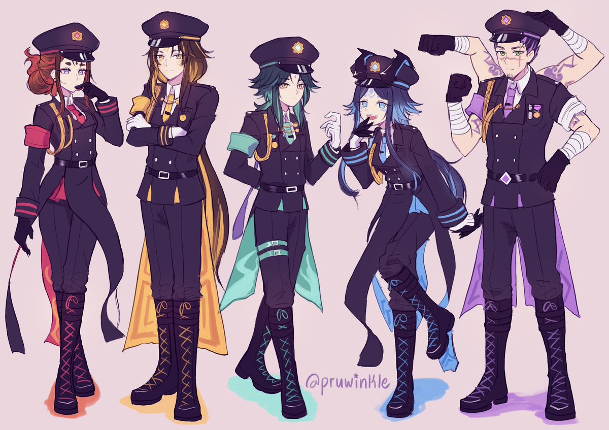 yakshas: the five generals of liyue
#原神 #xiao