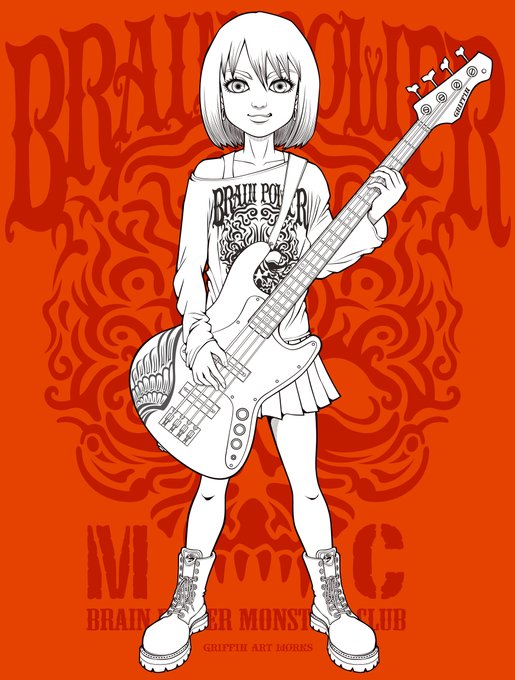 ロックの日のtwitterイラスト作品