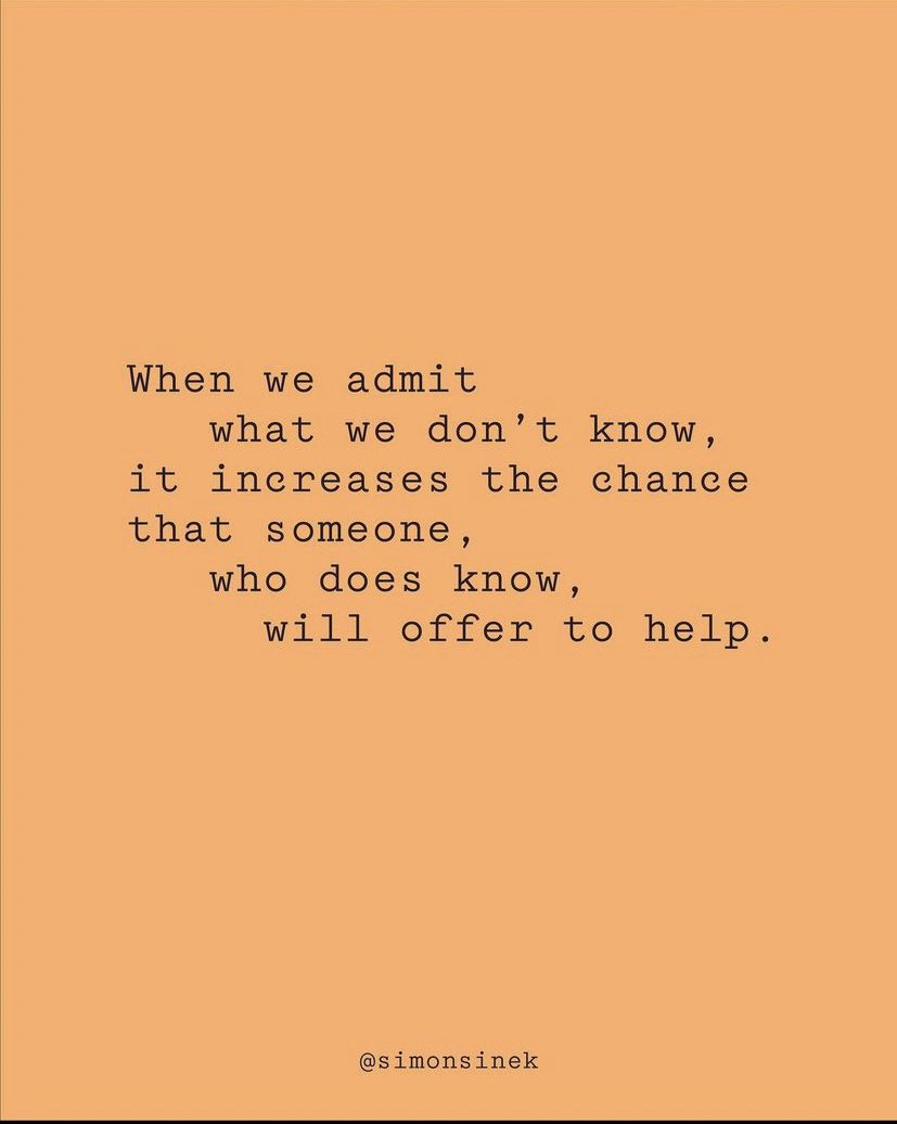 Morning thoughts: Surrounding yourself  with a #community of people who are not afraid to ask for help, genuinely celebrate the growth of others and their achievements, and learn from one another, is by far the healthiest thing anyone can do.
