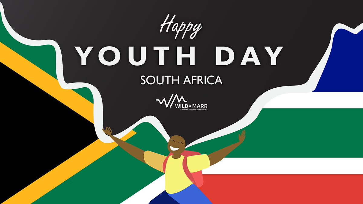"Sometimes, it falls upon a generation to be great. You can be that great generation. Let your greatness blossom." - Nelson Mandela

Happy Youth Day,

Wild &amp; Marr