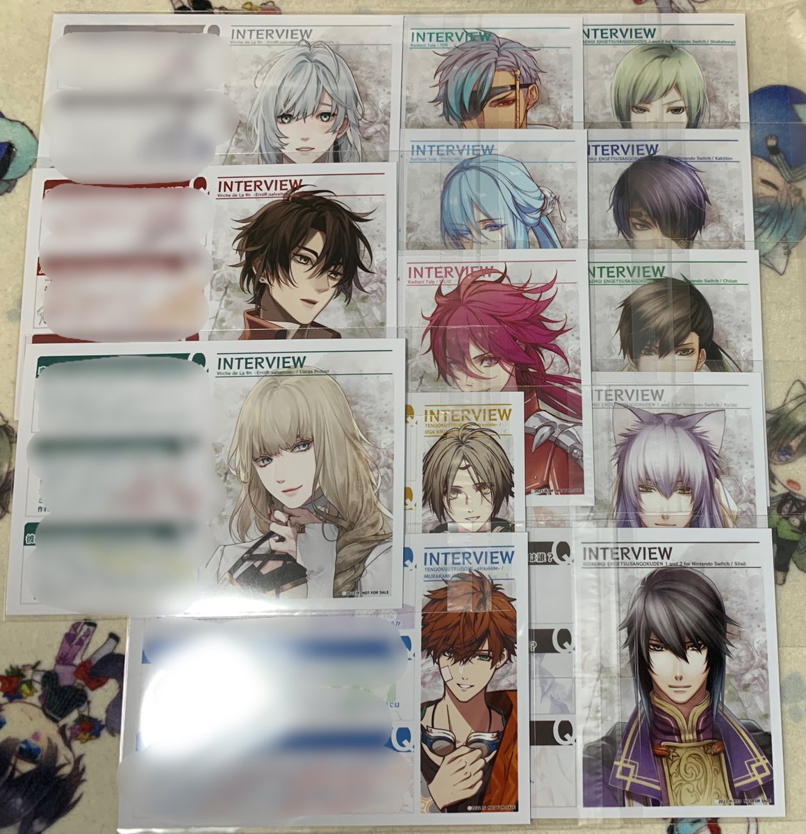 【交換・譲渡】アリスネット アリスNET オトメイト フェア ブロマイド
譲:マティス、アドルフ、リュカ、イーオン、パスハリア、ヴィリオ、菊之助、誉那、諸葛亮、夏侯惇、趙雲、劉備、曹操
求:ザフォラ 各400円＋送料
交換決まり次第譲渡可能。郵送＞都内手渡し(要相談)。