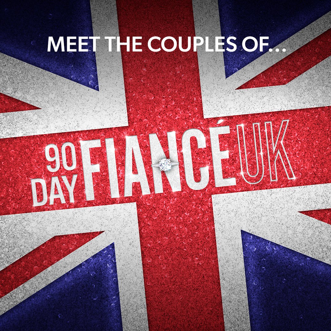 discoveryplusUK's tweet photo. Drum roll please 🥁 It's time to meet the couples of 90 Day Fiancé UK! ❤️

Available from 🗓 24th July exclusively on discovery+.
#DiscoveryPlusUK #90DayFianceUK