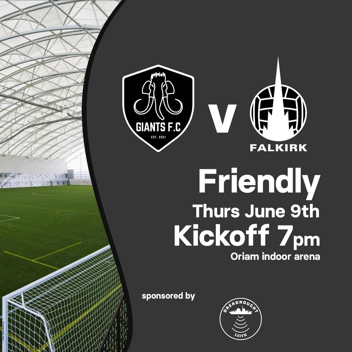 EdinCityGiants's tweet photo. Double games this week
Tonight we take on @FalkirkFC 8s at @Oriamscotland 7pm.
Sunday sees us welcome @carronhuskiesfc to @PM_Pitches for 11s.
#EdinburghGiants #Falkirk8s #CarronHuskies #OriamScotland #Peffermill https://t.co/y8PfzQGlLi