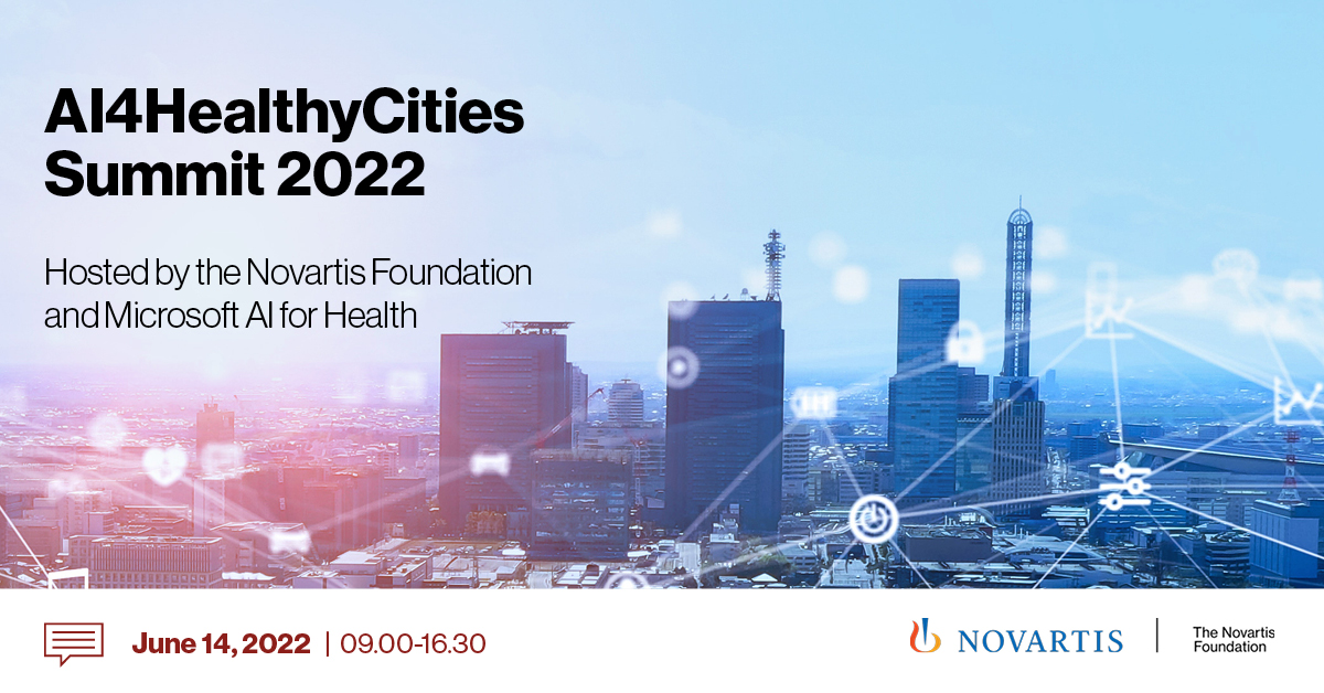 Data and AI offer enormous potential to advance urban health and health equity. I'm excited to host some of the world’s most eminent thought leaders in this space for the AI4HealthyCities Summit on June 14. 

Full agenda: bit.ly/3zpUA9P 
Register: bit.ly/3PYsRDd