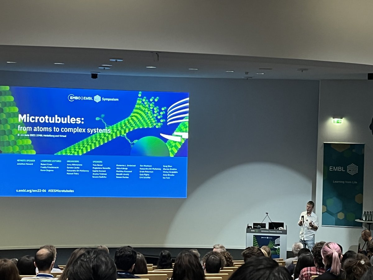Howard Lab (@thehowardlab) on Twitter photo @JoeHowardd gave a keynote lecture on "Mechanical stability of Microtubules" at the EMBL Symposium, Heidelberg.
#EESMicrotubules
Stop by posters # 49 (<a href="/AmerHiyasat/">Amer Al-Hiyasat</a> ), #109(Kris),#162 (Thomas), and # 165 (<a href="/YazganTuna/">Yazgan Tuna</a> ) of @howardLab to learn more about Joe's talk. @JoeHowardd gave a keynote lecture on "Mechanical stability of Microtubules" at the EMBL Symposium, Heidelberg.
#EESMicrotubules
Stop by posters # 49 (<a href="/AmerHiyasat/">Amer Al-Hiyasat</a> ), #109(Kris),#162 (Thomas), and # 165 (<a href="/YazganTuna/">Yazgan Tuna</a> ) of @howardLab to learn more about Joe's talk.