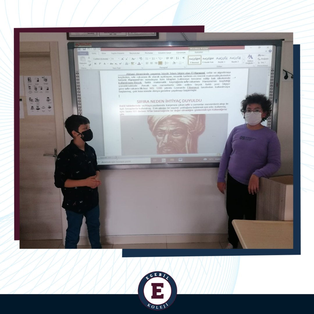 egebilefebey's tweet photo. Efebeyli öğrenciler, matematiği sıfırdan öğretti. Sıfır rakamı ile ilgili online gruplar oluşturarak öğrencilerimiz araştırmalarını tamamladı ve hazırladıkları sunumları sınıfta arkadaşlarıyla paylaştı.

#egebil #efebey #denizli #özelokul #kolej #matematik #özelders #sunum https://t.co/vLqdYYZPY3