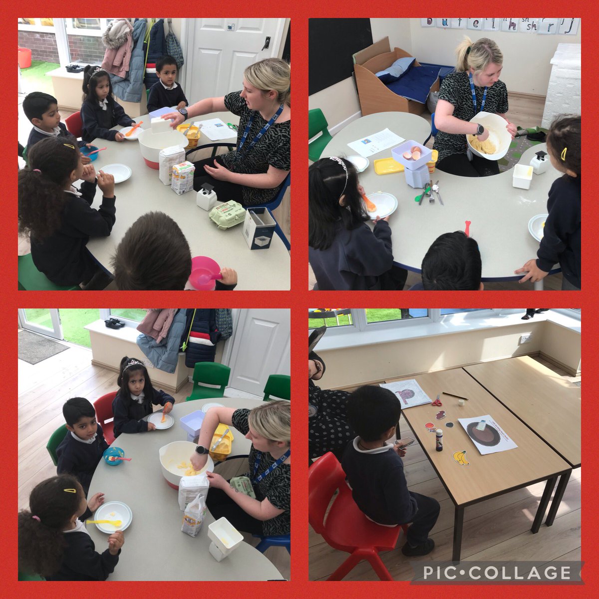 StPaulsBolton's tweet image. We are learning all about Little Red Riding Hood, we are baking some delicious cupcakes to take to Granny’s house. #EYFSrocks #literacy #baking