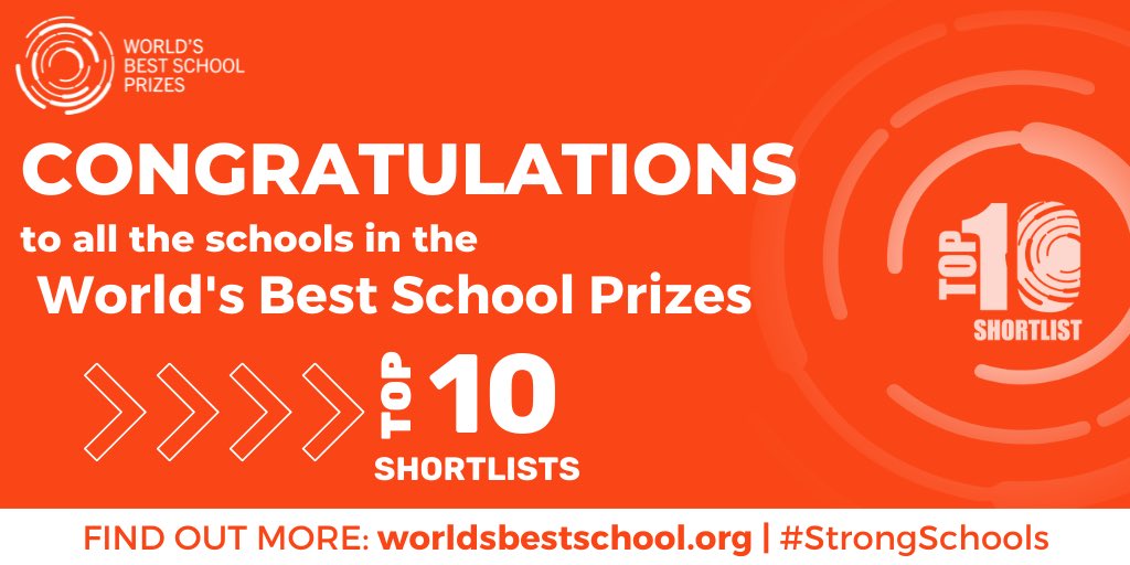 BrianSchreuder's tweet photo. - Our children deserve the very best schools and that’s why I support the World’s Best School Prizes as a Judge. Today, our Top 10 shortlists have been revealed which include 50 schools from 29 countries. Read their inspiring stories here: https://t.co/obBJCGD2OL #strongschools https://t.co/PESLYeom2p