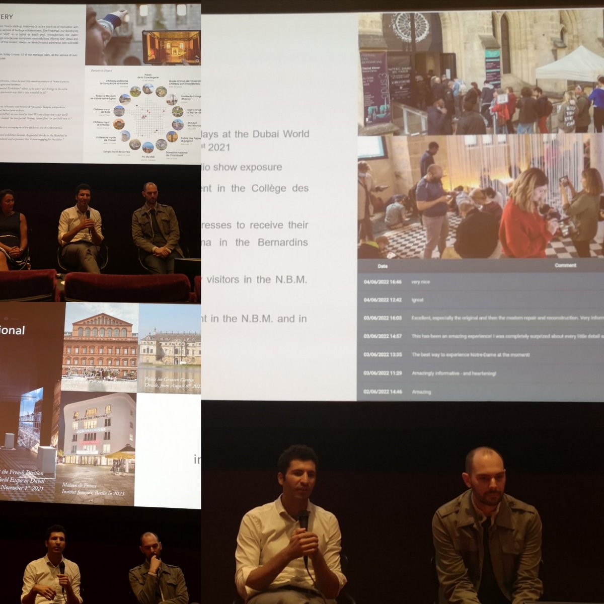 techvangart's tweet image. XR content and experiences in a museum and heritage context: new trends?
Histovery or a new possibility to discover History
Raphael Marchou from @Histovery
How to develop a specialised interactive tools for exhibition, museum that help culture to invaded world
@forumdesimages