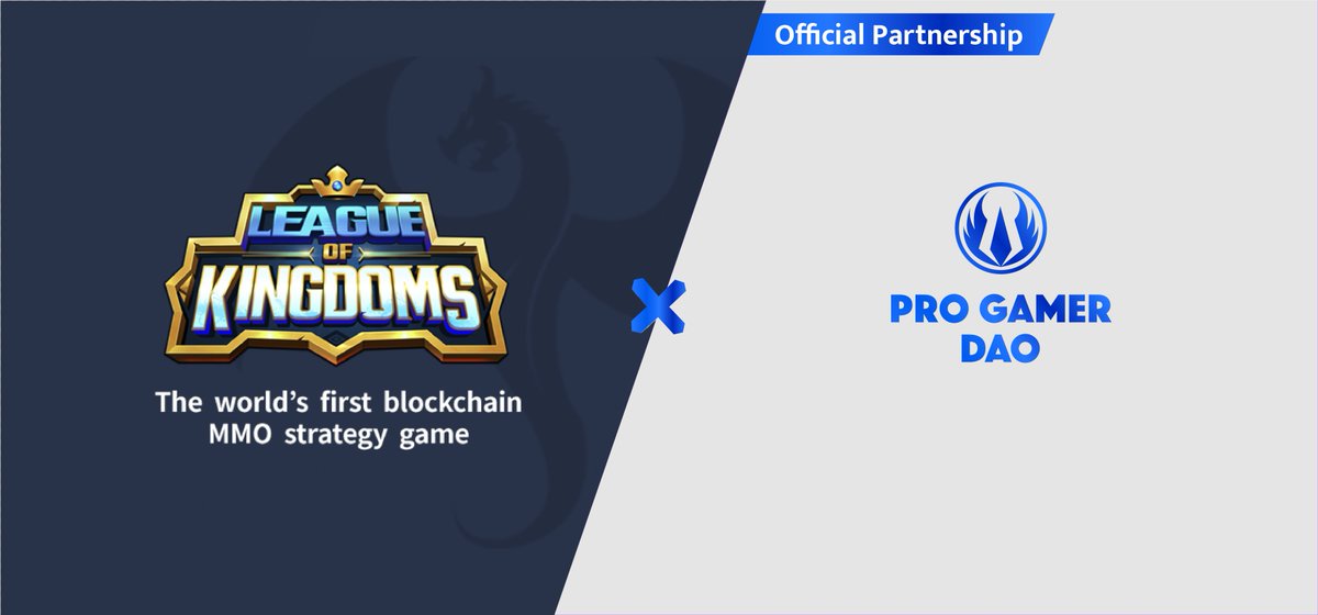 Excited to announce a strategic partnership with @ProGamerDAO, a rapidly growing, highly competitive, user-oriented, community-driven web3 gaming guild🎮🔥 Learn more⬇️ medium.com/league-of-king… #MMO #LOK $LOKA #Guilds