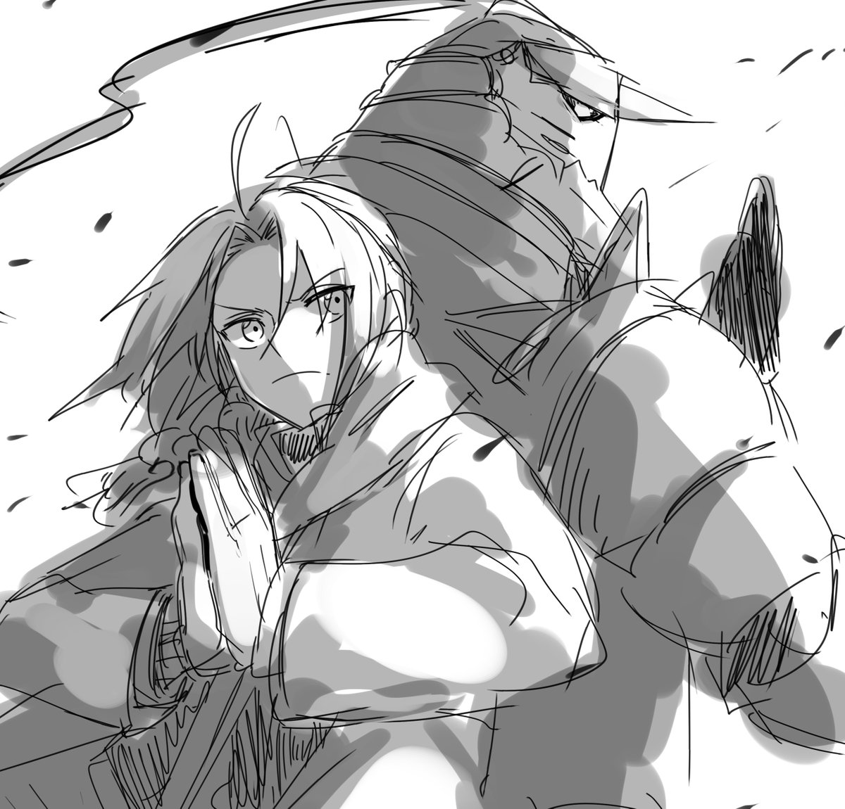 我原神絵描いてたハズなんだけどなんかBGM間違えましたねーーーーーーーーー!!!!!!!!!!!!
#ハガレンは名作である 