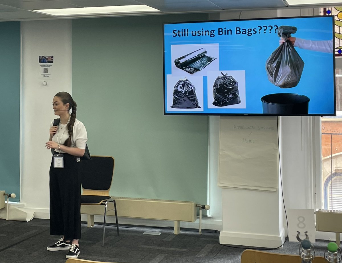 Our event today launching today with everyone being given a bin bag for their belongings &amp; sharing about the… <a href="/wearemadlug/">Madlug™</a> campaign #NLCBFEvents